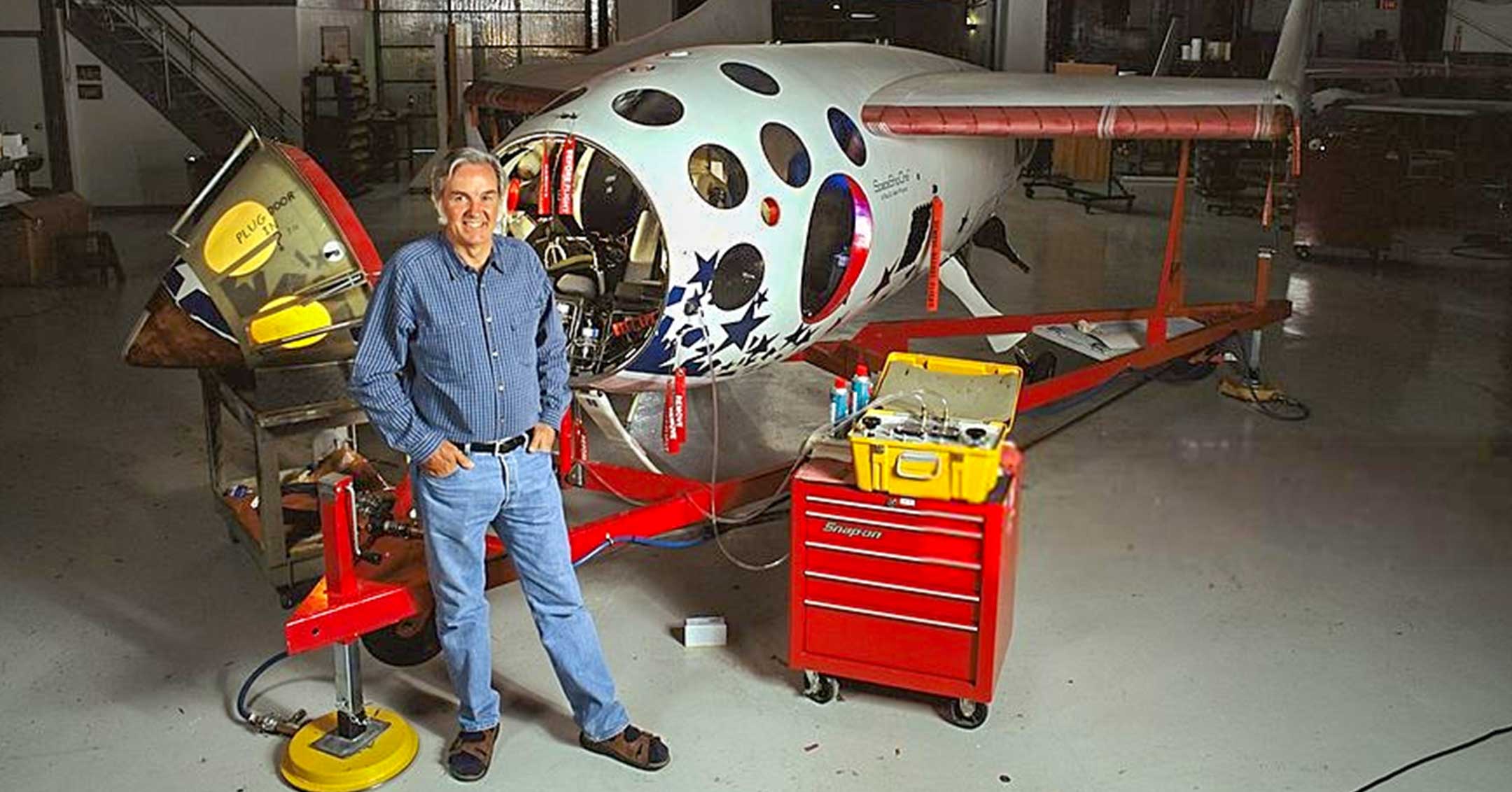 Article Image for Burt Rutan: Innovating Aerospace with Experimental Aircraft